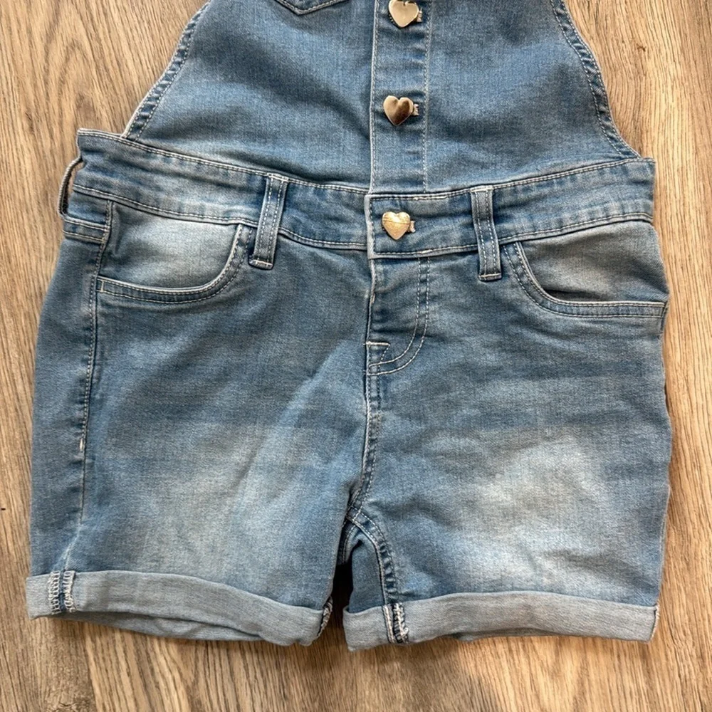 Vigoss kids girls overalls size small (H14)